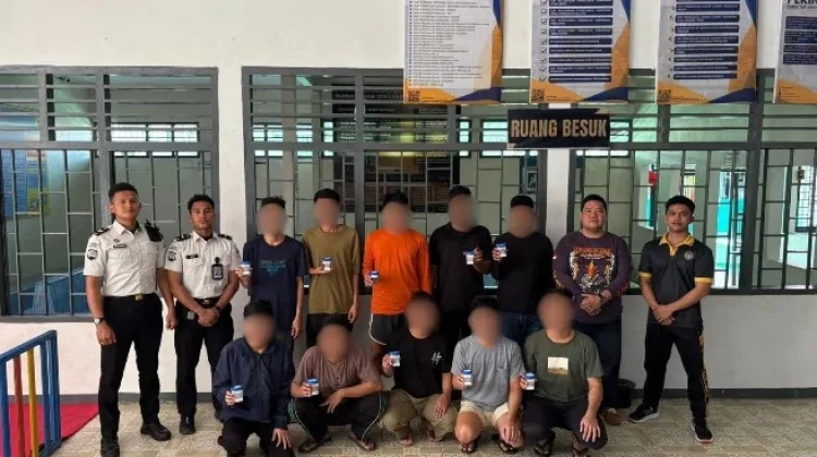 Lapas Ampana Terima 10 Warga Binaan Pindahan dari Rutan Palu
