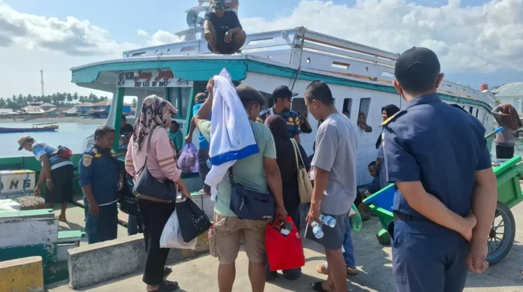Arus Balik Pelabuhan Ampana Ramai, Pengamanan Tetap Diperketat