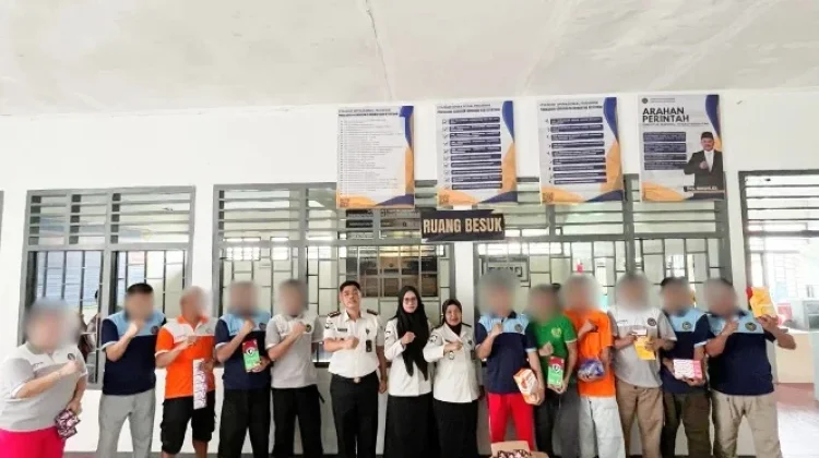 Lapas Ampana Salurkan Perlengkapan Mandi, Wujud Nyata Kepedulian terhadap WBP