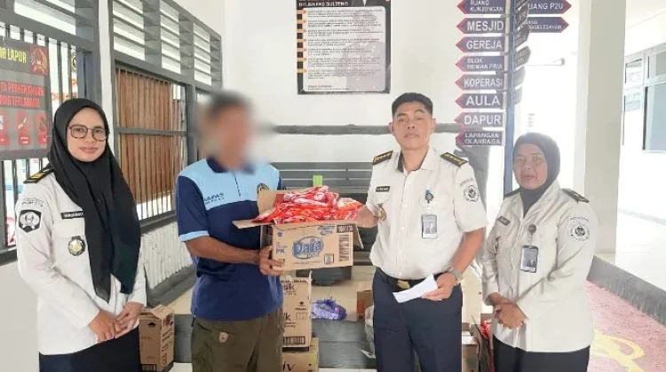 Lapas Ampana Salurkan Perlengkapan Mandi, Wujud Nyata Kepedulian terhadap WBP