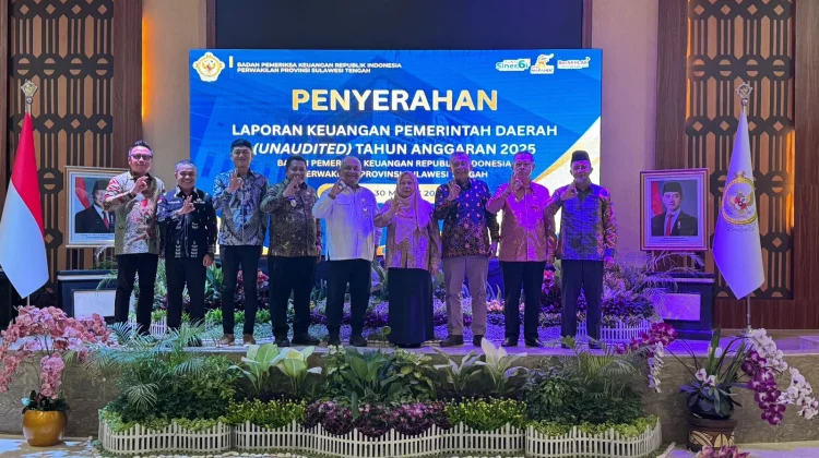 Bupati Touna Tegaskan Komitmen Tata Kelola Keuangan pada Penyerahan LKPD 2025