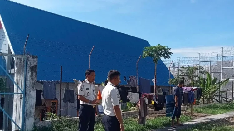 Lapas Luwuk Bangun Jalan Kontrol, Perkuat Sistem Keamanan