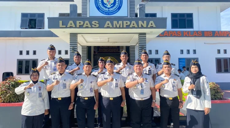 Apel Pagi, Kalapas Ampana Perkuat Disiplin dan Integritas Pegawai