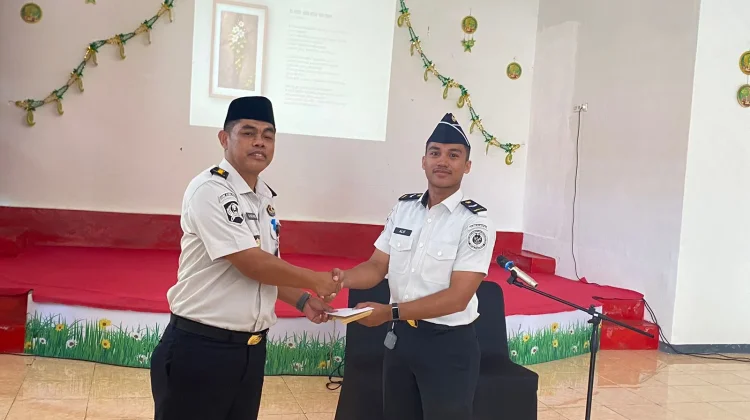 Lapas Ampana Gelar Pelepasan Pegawai dan Sambut Pejabat Baru