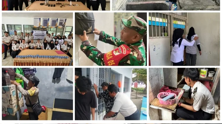 Lapas Ampana Gelar Razia dan Tes Urine, Seluruh Pegawai dan WBP Negatif Narkoba