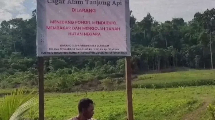 Cagar Alam Tanjung Api Terancam Rusak