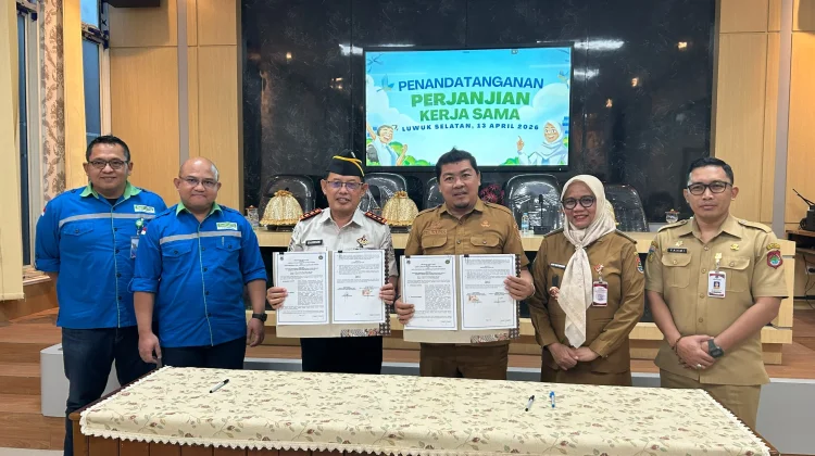 Lapas Luwuk dan Disdikbud Banggai Teken PKS Pendidikan Warga Binaan