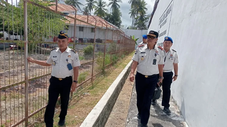 Deteksi Dini Kamtib, Kalapas Ampana Kontrol Area Lapas