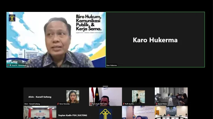 Kemenkum Sulteng Matangkan Persiapan Kunjungan Reses DPR RI