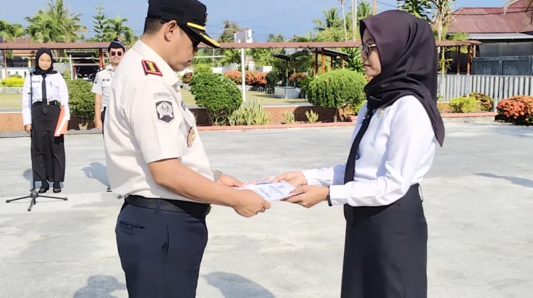 Lapas Ampana Apresiasi CPNS Uswatun Hasanah yang Gagalkan Penyelundupan Narkoba