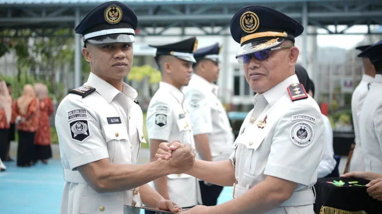 12 Pegawai Lapas Luwuk Naik Pangkat, Diminta Jadi Motor Penggerak Perubahan