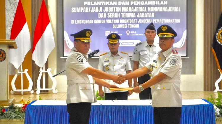 Kalapas Ampana Resmi Berganti, Perkuat Integritas dan Pelayanan