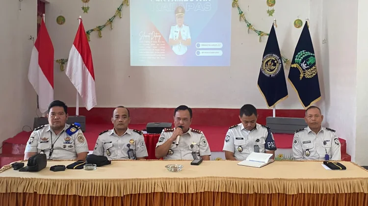 Kepemimpinan Baru, Kalapas Ampana Tekankan Disiplin dan Kebersamaan