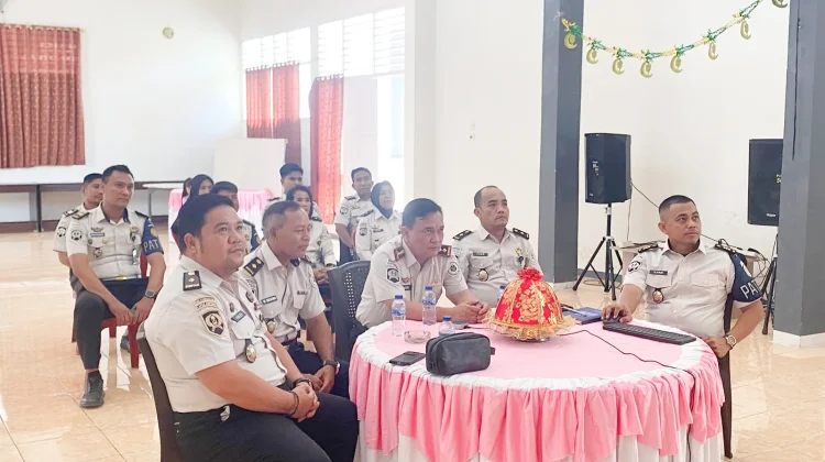 Lapas Ampana Ikuti Entry Meeting Evaluasi Zona Integritas 2026