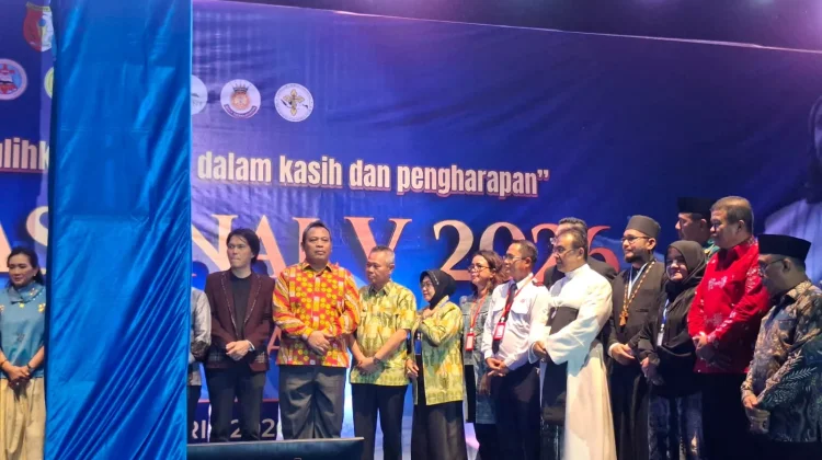 Wabup Touna Hadiri Paskah Nasional V Sulawesi tengah 2026