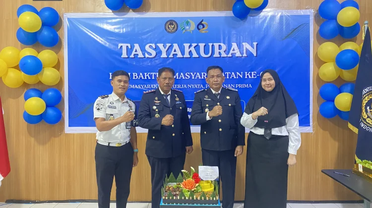Tasyakuran HBP ke-62, Rutan Poso Teguhkan Semangat Kerja Nyata