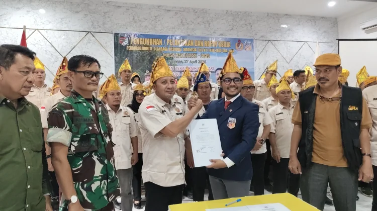 KONI Touna Periode 2025–2029 Dikukuhkan, Fokus Pembinaan Atlet