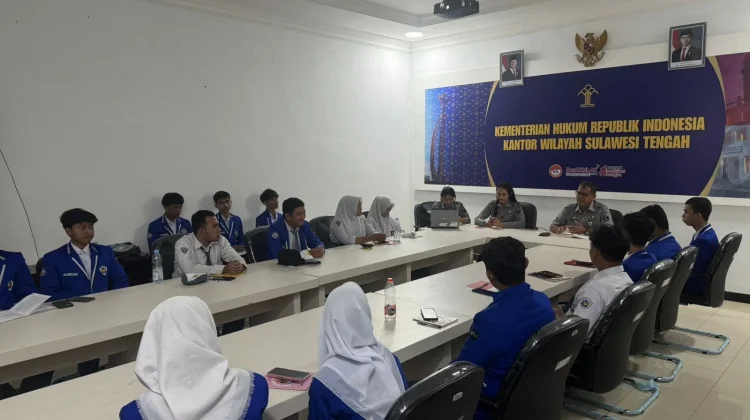 Siswa SMKN 2 Palu Dibekali Perlindungan Karya oleh Kemenkum