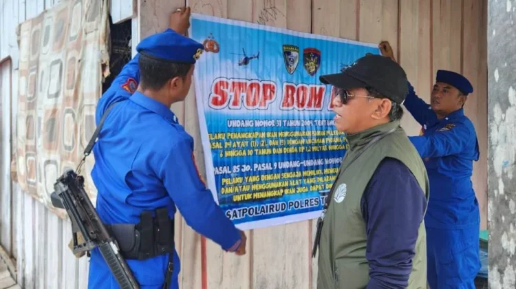 Satpolairud Polres Touna Masifkan Edukasi Stop Destructive Fishing