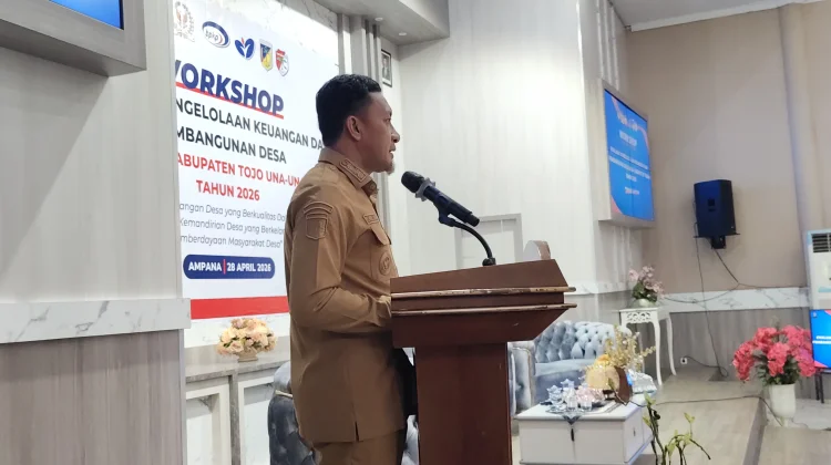 Bupati Touna Buka Workshop Evaluasi Pengelolaan Keuangan dan Pembangunan Desa