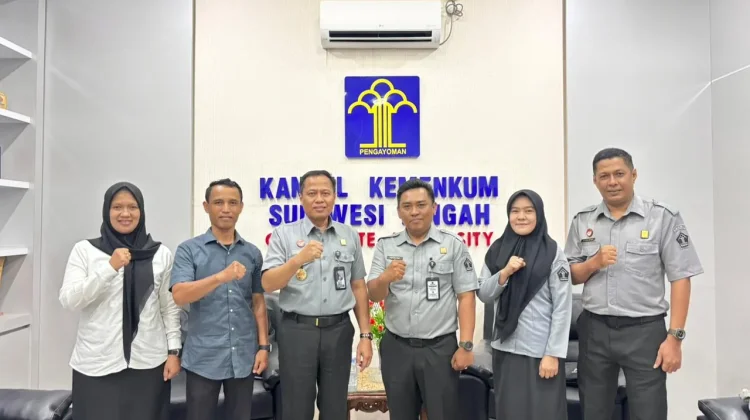 Empat PNS Mutasi Bergabung, Kemenkum Sulteng Dorong Profesionalisme