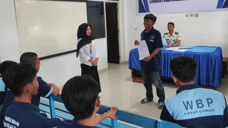 Lapas Luwuk Ubah Masa Pidana Jadi Masa Belajar bagi Warga Binaan