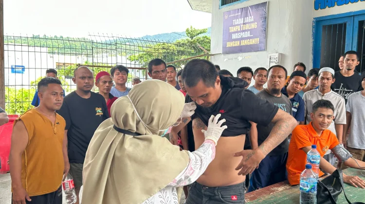Mengenal Kusta Lebih Dekat, Lapas Luwuk Berikan Sosialisasi Kepada Warga Binaan
