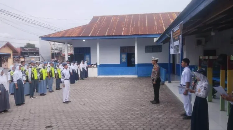 Polantas Menyapa, Sarana Satlantas Polres Touna Menekan Kasus Kecelakaan