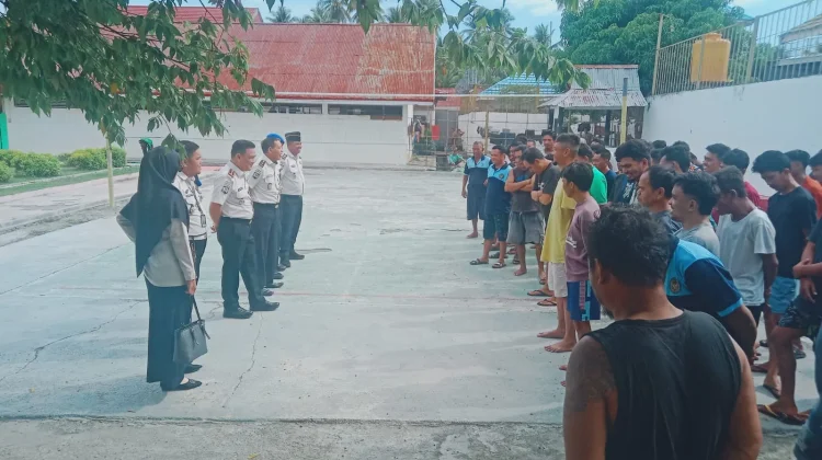 Kalapas Ampana Turun Langsung Sapa WBP, Perkuat Deteksi Dini dan Pengawasan