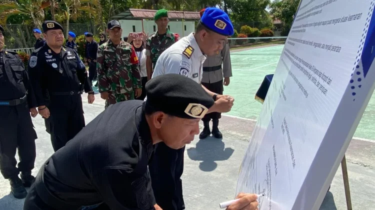Lapas Ampana Tegaskan Komitmen Berantas HALINAR Melalui Apel dan Ikrar Bersama