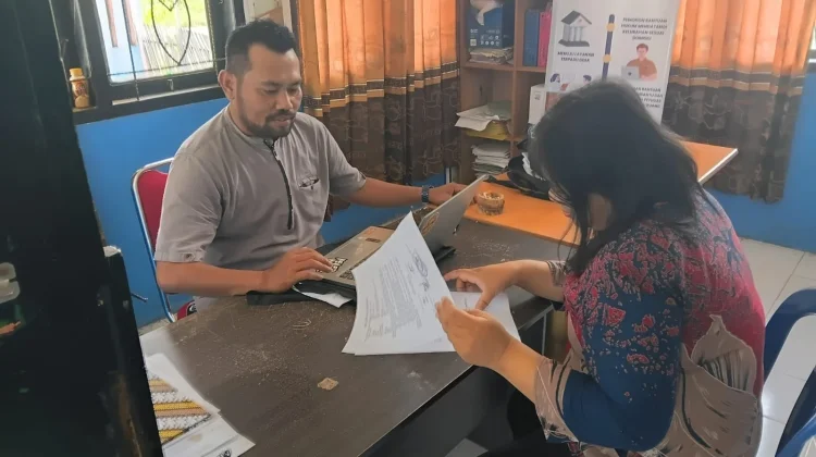 Kemenkum Sulteng Dampingi Optimalisasi Pelaporan Posbankum di Tolitoli
