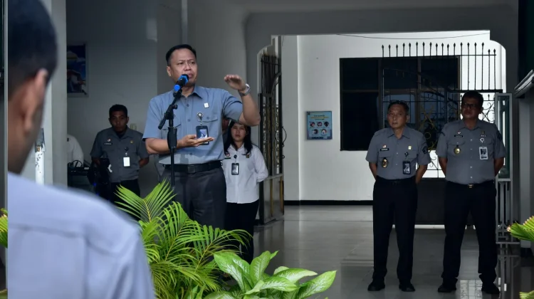 Apel Pagi, Kemenkum Sulteng Tegaskan Komitmen Reformasi Birokrasi