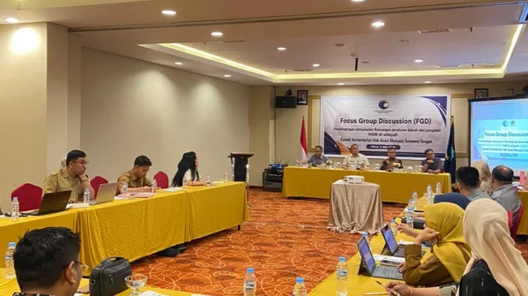 Kemenkum Sulteng Dorong Ranperda Morowali Berbasis Perlindungan HAM