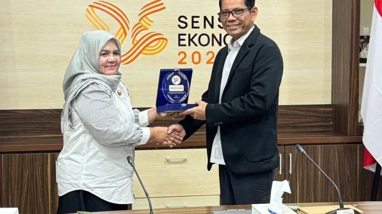 Wabup Touna Audiensi ke BPS Sulteng Bahas Data Kemiskinan