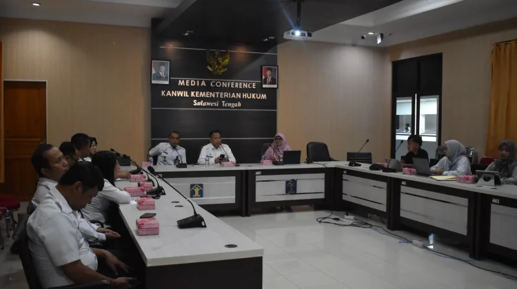 Kanwil Kemenkum Sulteng Terima Pemaparan Hasil Uji Beton Gedung Kantor