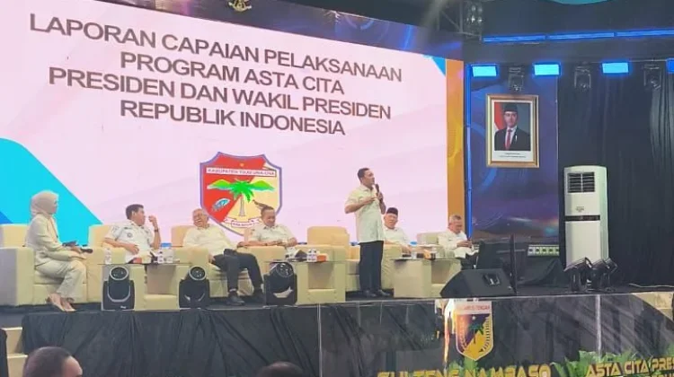 Rakor Astacita, Bupati Touna Tegaskan Dukungan terhadap Asta Cita Presiden