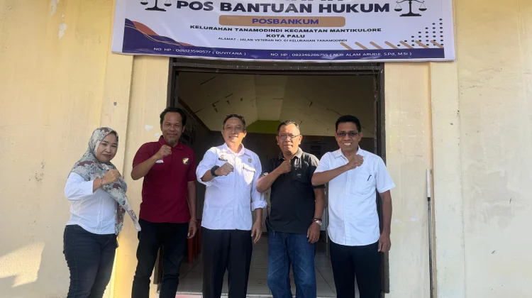 Kanwil Kemenkum Sulteng Perkuat Layanan Posbankum di Tanamodindi