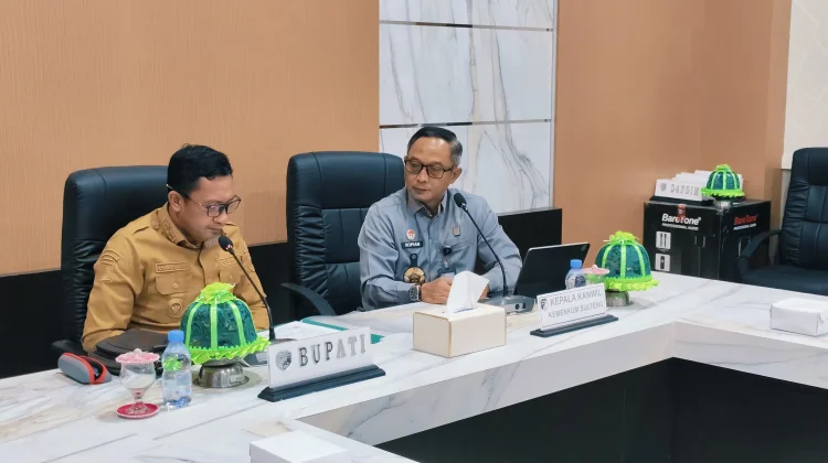 Audiensi Kanwil Kemenkum Sulteng Perkuat Sinergi dengan Pemkab Touna