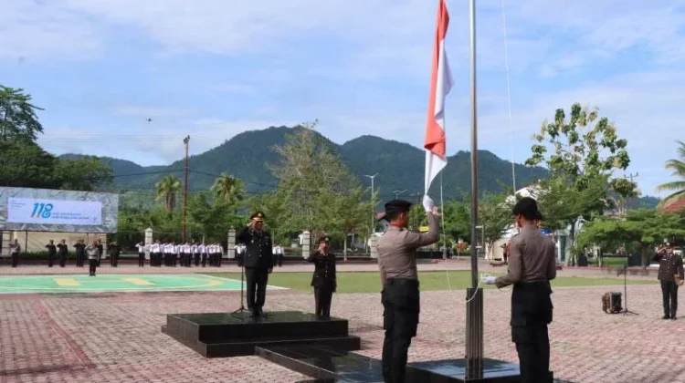 Peringati Harkitnas, Polres Touna Dorong Peningkatan Kesadaran Kolektif