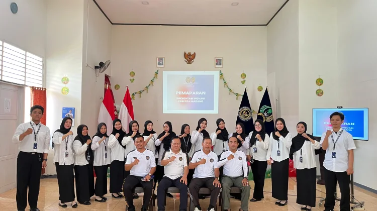Peserta Magang Nasional Lapas Ampana Presentasikan Inovasi
