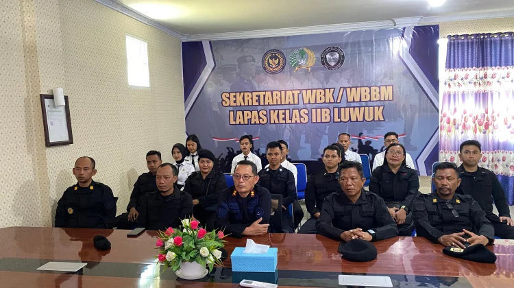 Fungsi Pengawasan, Jajaran Lapas Luwuk Simak Arahan Strategis Dirjenpas