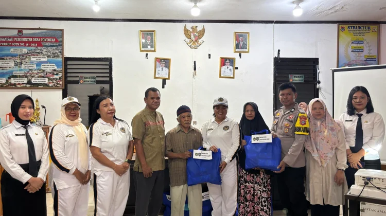 Lapas Luwuk Salurkan Bantuan Sosial dan Hasil Pertanian Warga Binaan