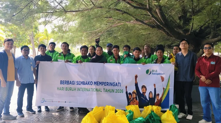 Momentum Hari Buruh, BPJS Ketenagakerjaan Touna Bantu Pekerja Terdampak Ekonomi