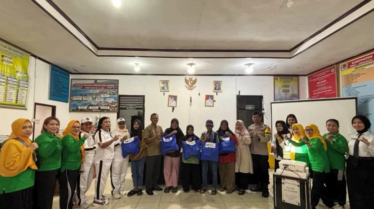 Lapas Luwuk Salurkan Bantuan Sosial untuk Warga Desa Tontouan