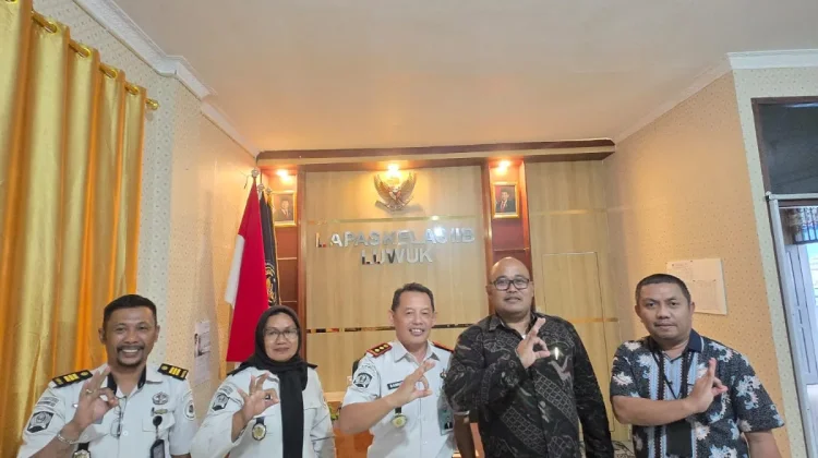 Lapas Luwuk Terima Kunjungan Pinca BRI, Bawa Berkah Kurban bagi Warga Binaan