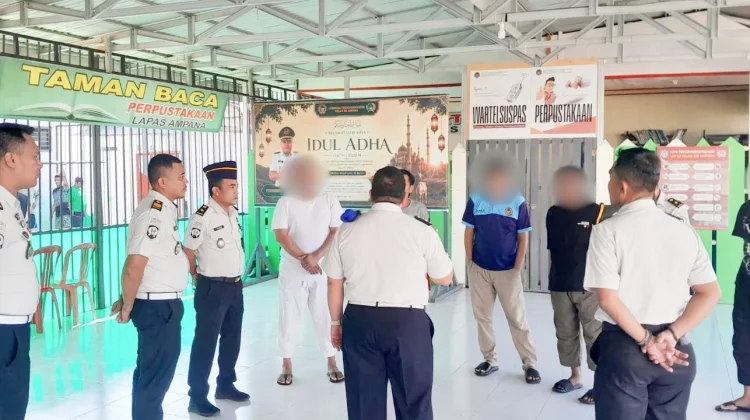 Lapas Ampana Perkuat Keamanan dan Pembinaan jelang Idul Adha 1447 H