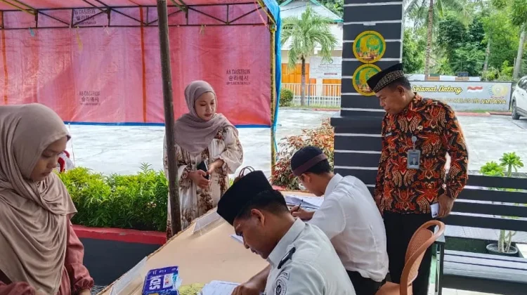 Lapas Ampana Gelar Layanan Kunjungan Idul Adha 1447 H