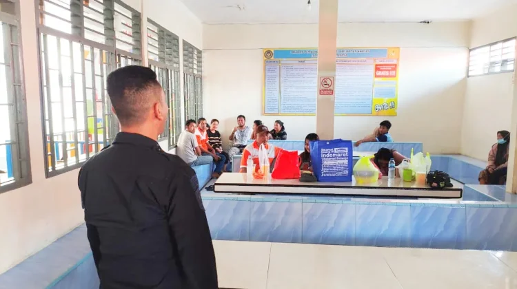 Ratusan Pengunjung Padati Layanan Kunjungan Hari Kedua di Lapas Ampana