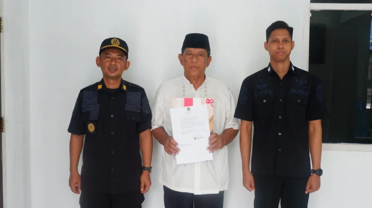 Warga Binaan Lapas Luwuk di Atas 70 Tahun Resmi Terima Remisi Hari Lansia