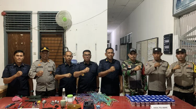 Satopspatnal Ditjenpas Sulteng Gelar Operasi di Rutan Poso